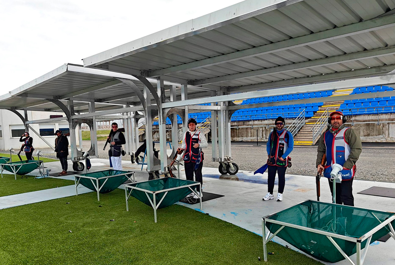 Concentració equip FFT al Centre de Tir Châteauroux