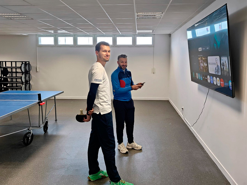 Concentració equip FFT al Centre de Tir Châteauroux