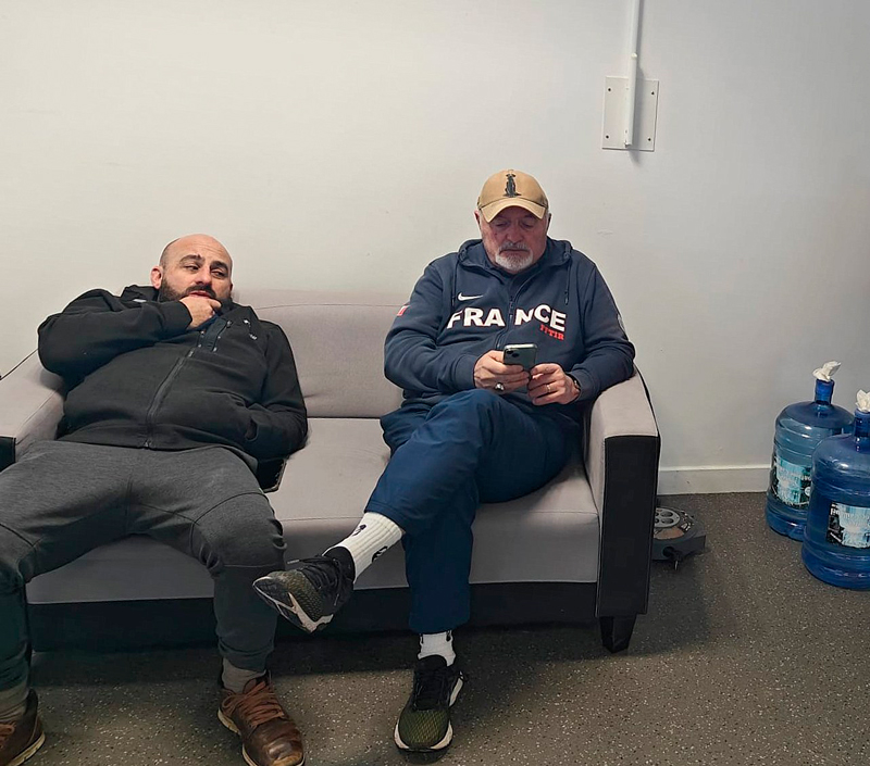 Concentració equip FFT al Centre de Tir Châteauroux