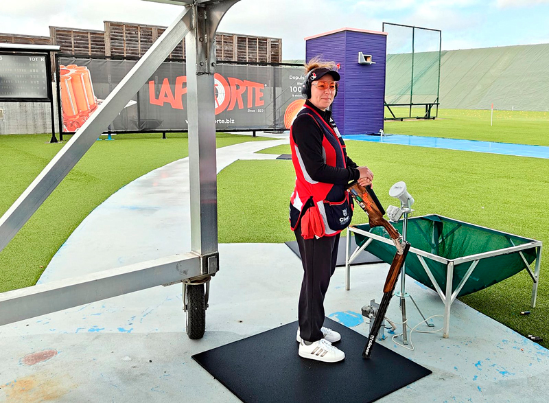 Concentració equip FFT al Centre de Tir Châteauroux